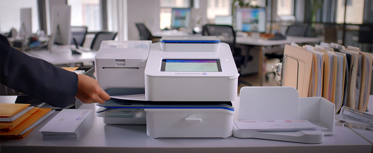 Pitney Bowes SendPro C-Series branding strategy